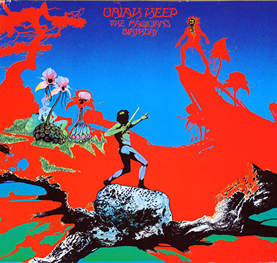 URIAH HEEP - The Magician's Birthday  album front cover vinyl record